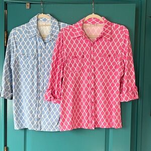 Charter Club Blouse /set of 2 /Size Large